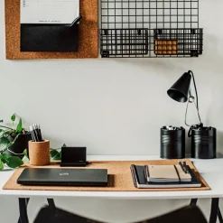 Skrivbordsunderlägg Kork 50x70cm Natur