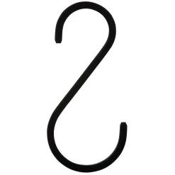 S-krok Järn 10cm Svart