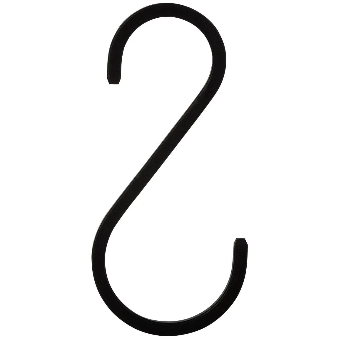 S-krok Järn 10cm Svart