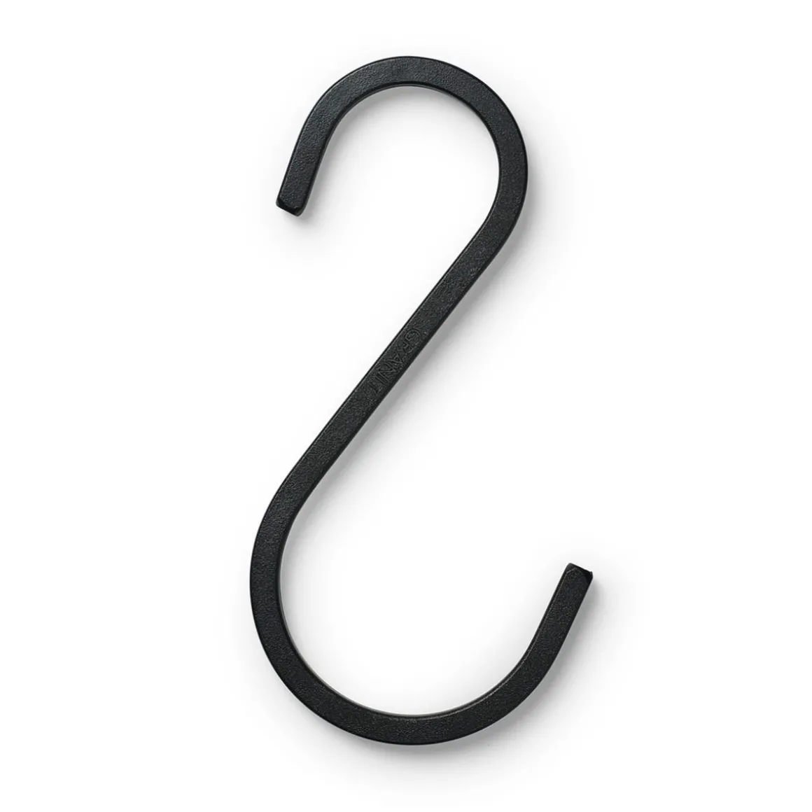 S-krok Järn 14cm Svart