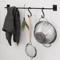 S-krok Järn 14cm Svart