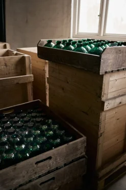 Skruf Ljuslykta 10x10cm Grön