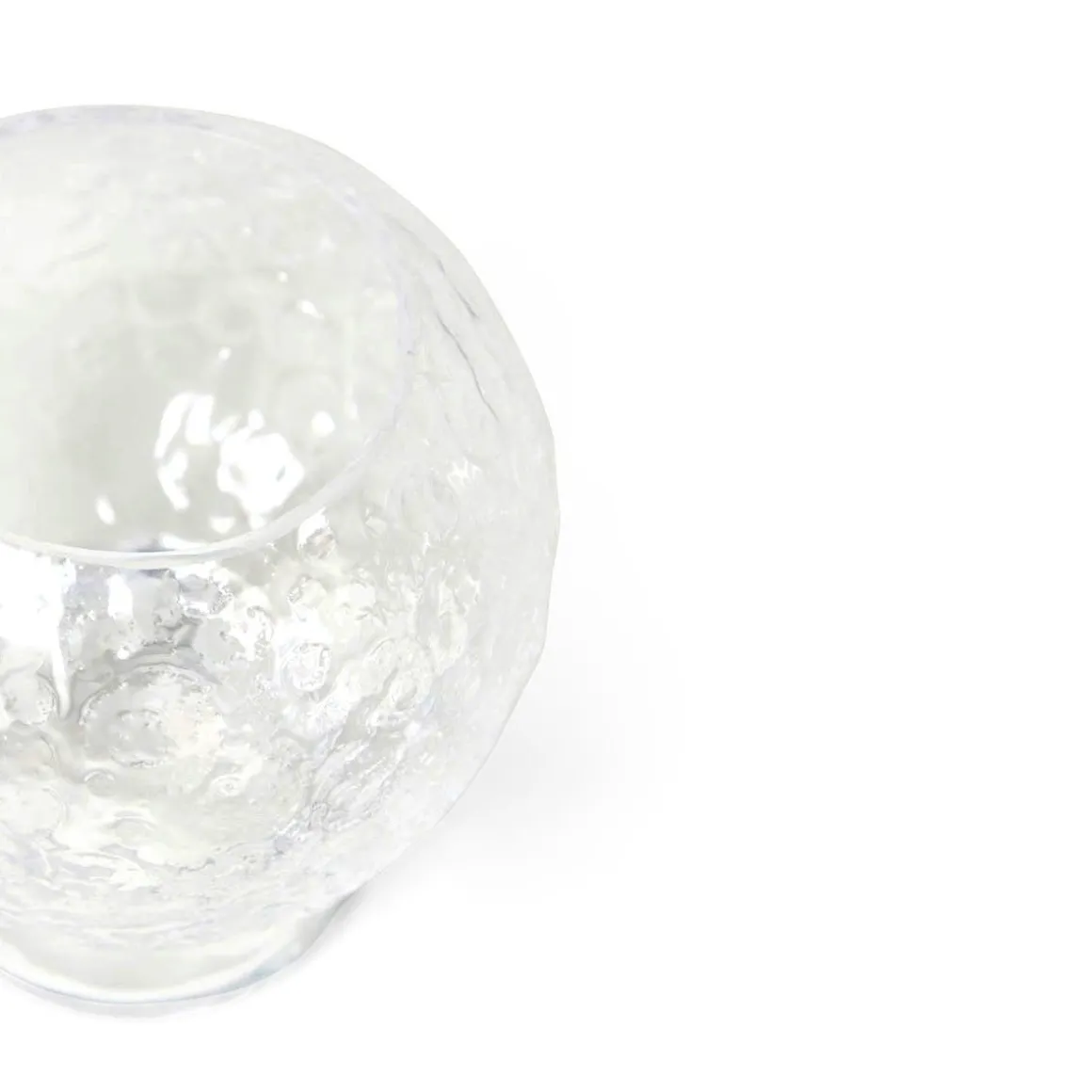 Skruf Ljuslykta 10x10cm Klarglas