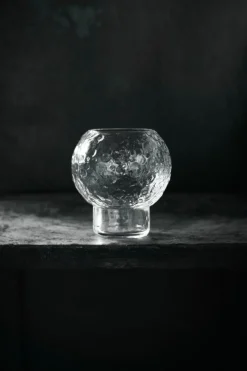 Skruf Ljuslykta 10x10cm Klarglas