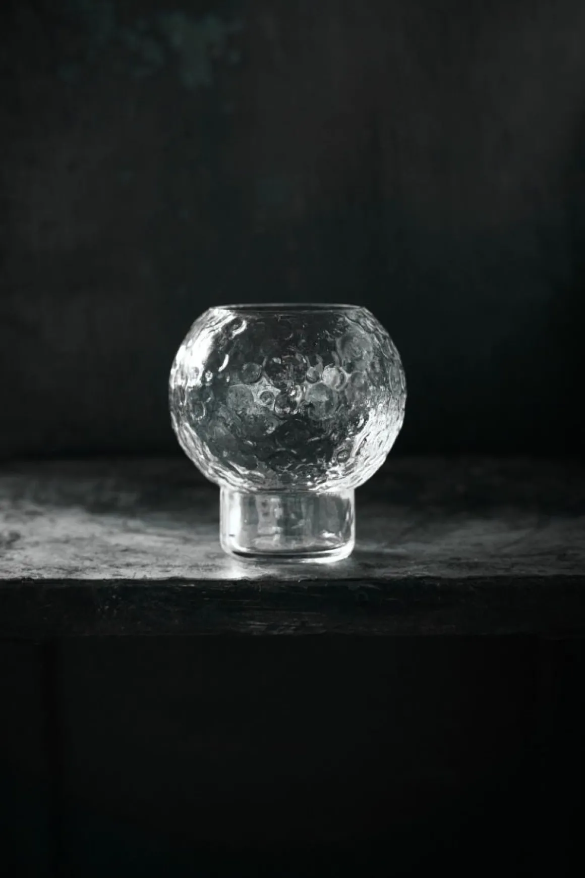 Skruf Ljuslykta 10x10cm Klarglas