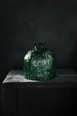 Skruf Vas 12x13,2cm Grön