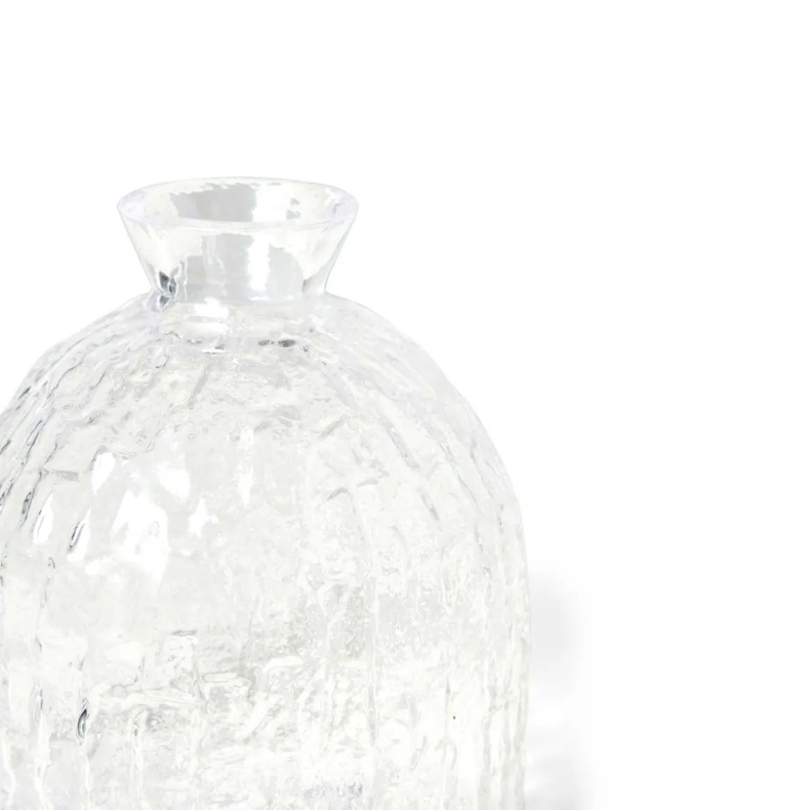 Skruf Vas 12x13,2cm Klarglas