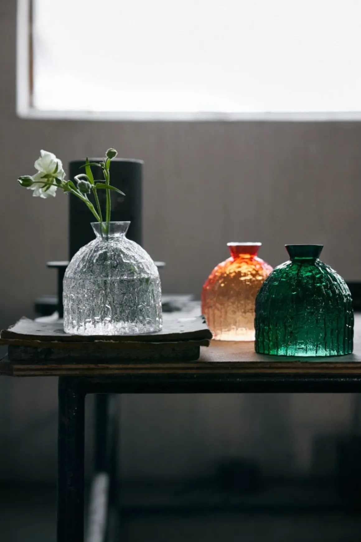 Skruf Vas 12x13,2cm Klarglas