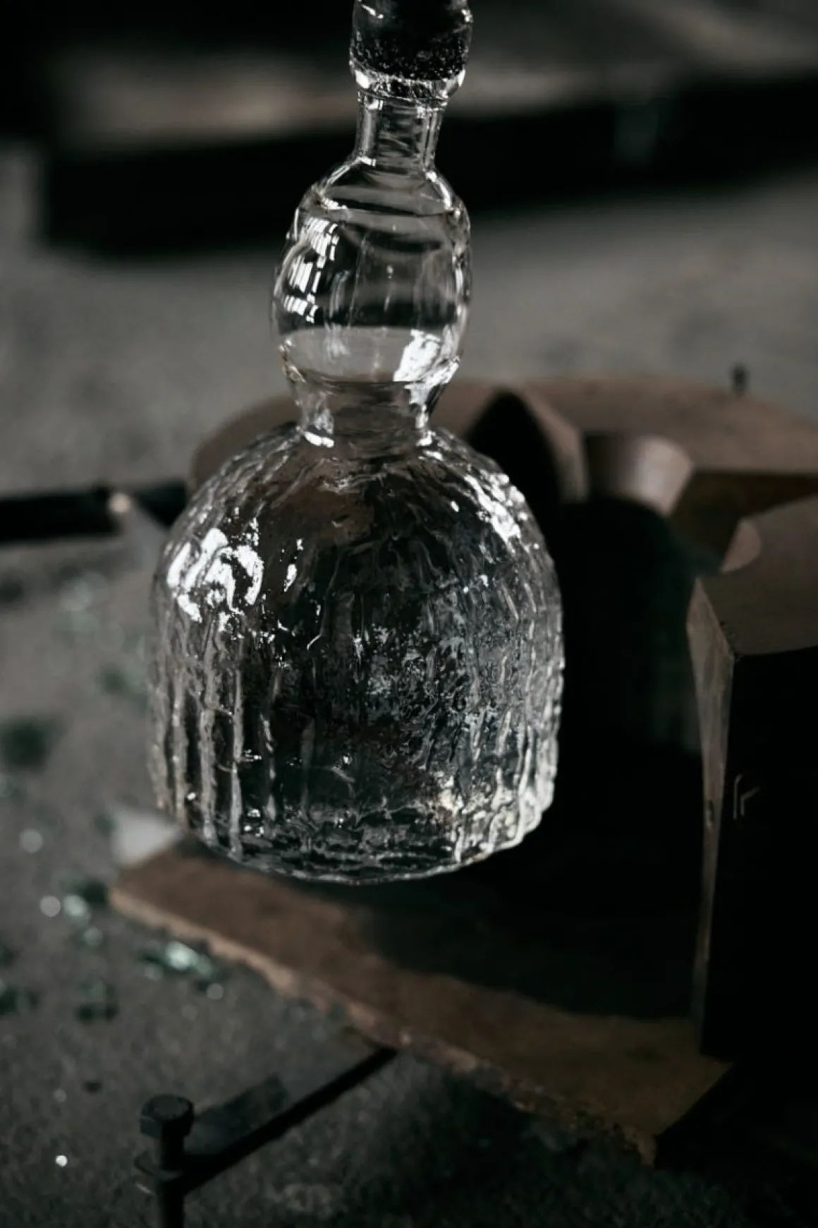 Skruf Vas 12x13,2cm Klarglas