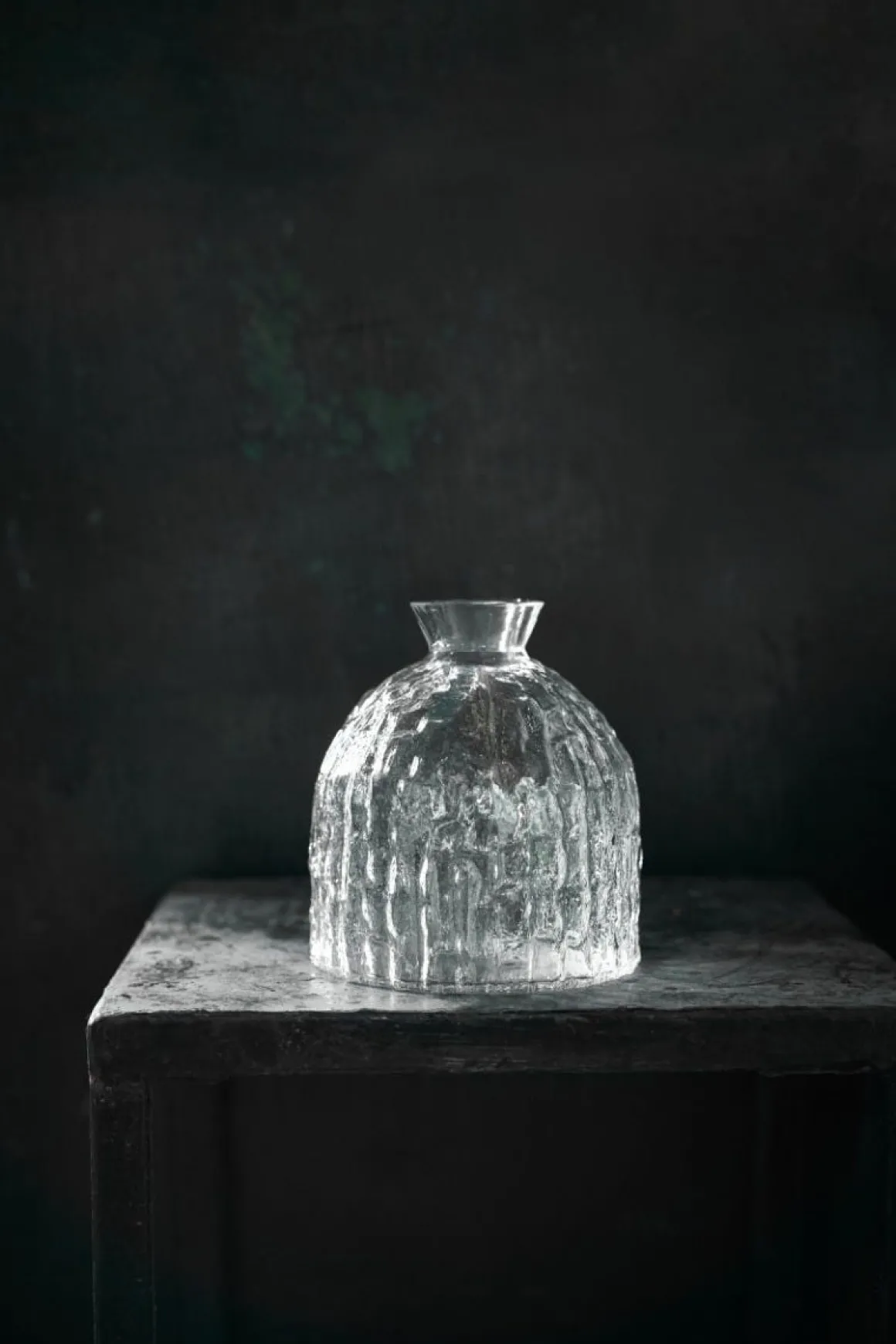 Skruf Vas 12x13,2cm Klarglas