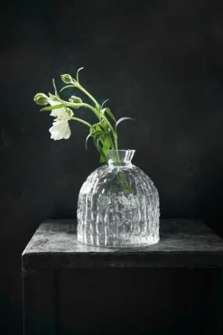 Skruf Vas 12x13,2cm Klarglas