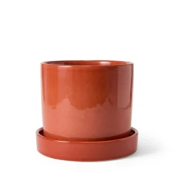 Stengodskruka / Fat Glaserad 17,5cm Orange