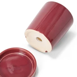 Stengodskruka Krydda 10x11cm Vinröd