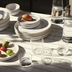 Tallrik Bruno Stengods 28cm Vit