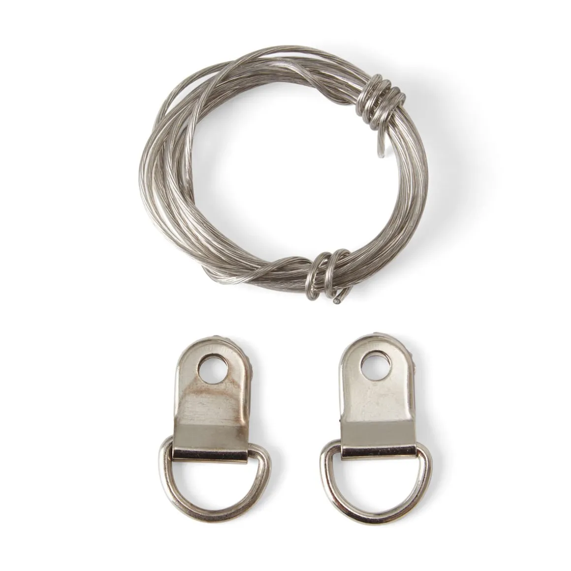 Taveltråd 1m + D-ring + Skruv