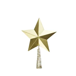 Toppstjärna Metall Mässing