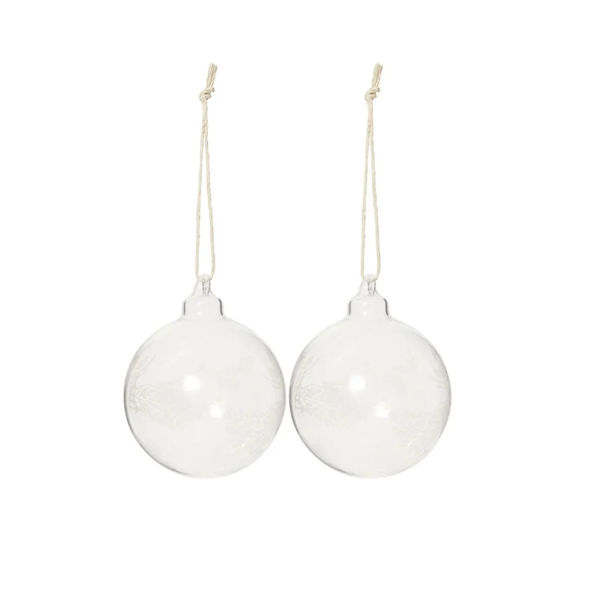 Toshiyuki Fukuda Juldekoration 2-p Glas