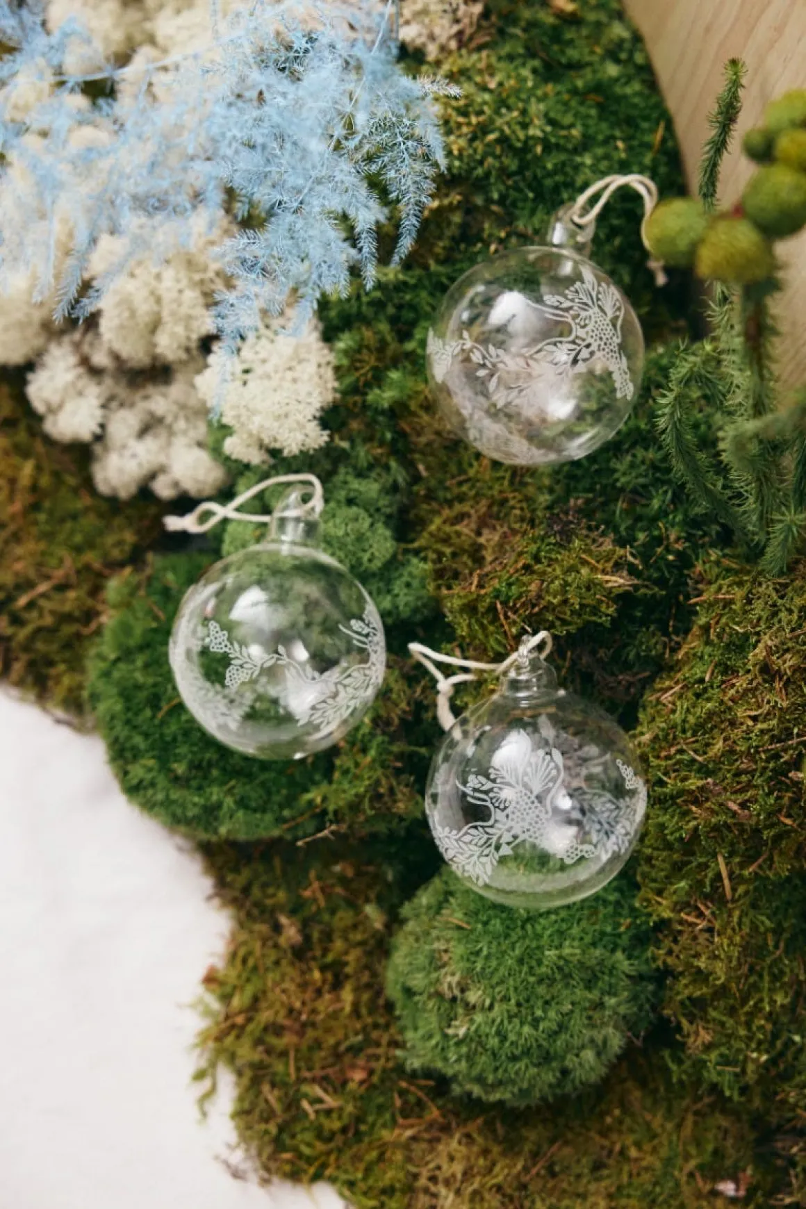 Toshiyuki Fukuda Juldekoration 2-p Glas