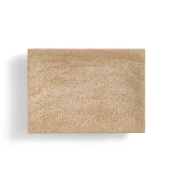 Tvålfat 9x12cm Marmor Sand