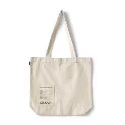 Tygkasse Granit 40x38cm Vit