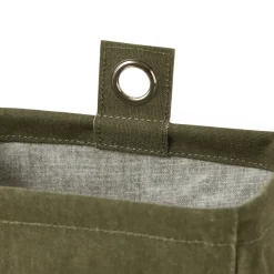 Väggkorg Hopvikbar Khakigrön 15x20cm