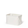 Väggkorg Hopvikbar 18x27cm Offwhite